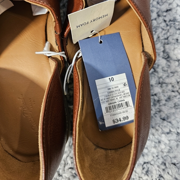 Nwt Universal Thread 10 Cognac Heeled Booties - Picture 6 of 9